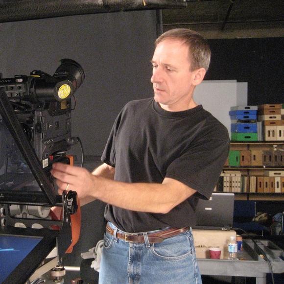 Rick Setting Up Camera